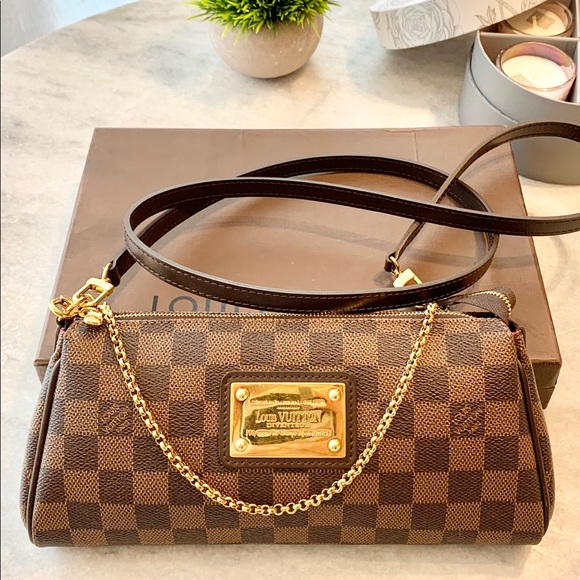 Louis Vuitton Handbags - Louis Vuitton Damier Ebene Eva Crossbody Bag